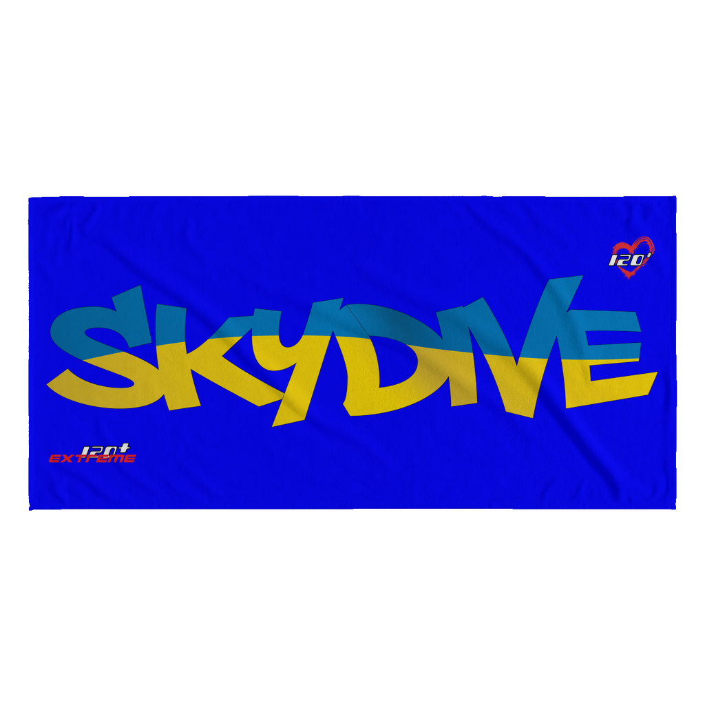 Skydiving T-shirts World Team - Skydive Ukraine - Beach Towels in 10 Colors, Beach Towel, teelaunch, Skydiving Apparel, Skydiving Apparel, Skydiving Gear, Olympics, T-Shirts, Skydive Chicago, Skydive City, Skydive Perris, Drop Zone Apparel, USPA, united states parachute association, Freefly, BASE, World Record,